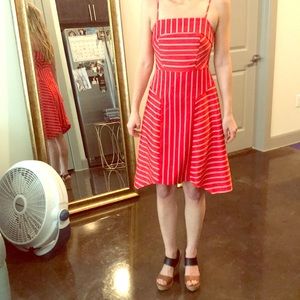 Banana Republic A-line spaghetti strap dress